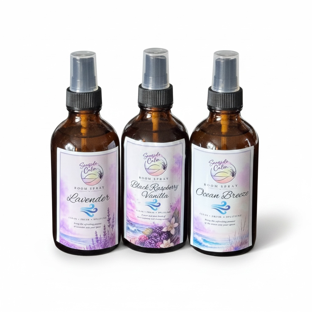 Room & Linen Spray Trio – All 3 Scents