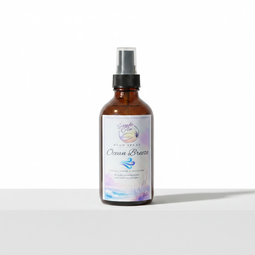 Room & Linen Spray Set – Lavender, Ocean Breeze & Black Raspberry Vanilla