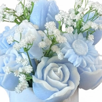 Candle Flowers Centerpiece - Luxury Table Decor