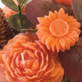 Candle Flowers Centerpiece - Luxury Table Decor