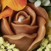 Candle Garden Tin Candle Flower Centerpiece — Custom Color &  Scent